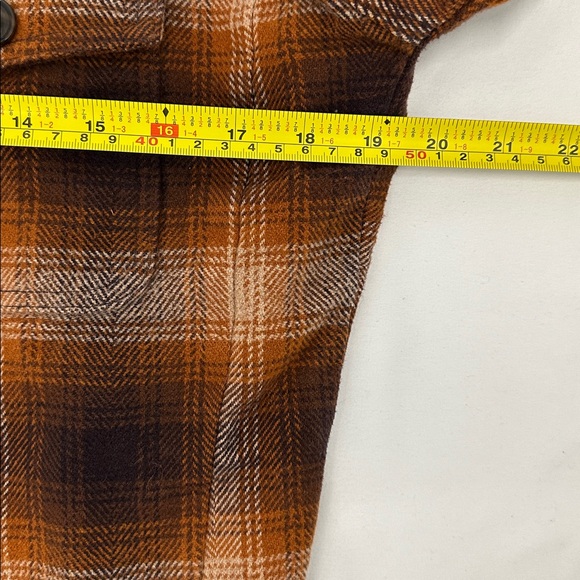 Madewell Plaid Jacket in Brown and Black - Picture 4 of 6